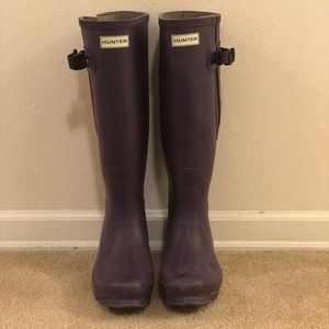 Purple Hunter Boots